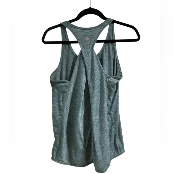 Lululemon Green Racerback Tank Top Size 4 - Picture 2 of 3
